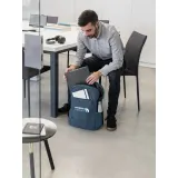 Rucsac pentru laptop din poliester reciclat 300D Business – cu personalizare logo — fotografia 5