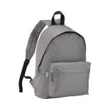 Rucsac Melange R-PET cu 2 buzunare (din R-PET reciclat) – cu personalizare logo — fotografia 1