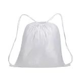 Rucsac strălucitor din policoton, 150 g/m², 37 x 42 cm – cu personalizare logo — fotografia 2