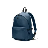 Rucsac clasic cu un design atemporal din poliester reciclat 600D Rosario – cu personalizare logo — fotografia 1