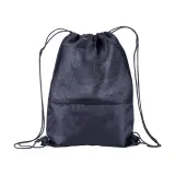 Rucsac din poliester 210T, cu plasă și închidere cu șnur – cu personalizare logo — fotografia 2
