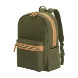 Rucsac din pânză reciclată, cu compartiment căptușit pentru notebook – cu personalizare logo — fotografia 1