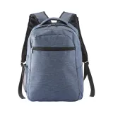 Rucsac pentru laptop (15'') din poliester cu efect melanj – cu personalizare logo — fotografia 2