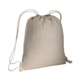 RucSăculeț din bumbac reciclat, cu șnur, de 150 g/m² — fotografia 1