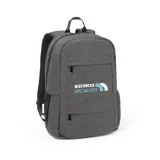 Rucsac pentru laptop din poliester reciclat 300D Business – cu personalizare logo — fotografia 4