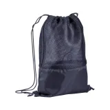Rucsac din poliester 210T, cu plasă și închidere cu șnur – cu personalizare logo — fotografia 1