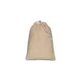 Pungă din bumbac cu șnur, 120 g/m², 10 x 14 cm – cu personalizare logo — fotografia 2