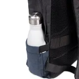 Rucsac anti-furt din poliester reciclat de înaltă densitate 600D Genoa Bpack – cu personalizare logo — fotografia 10