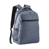 Rucsac pentru laptop (15'') din poliester cu efect melanj – cu personalizare logo — fotografia 1
