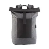 Rucsac pentru laptop din poliester reflectorizant – cu personalizare logo — fotografia 2