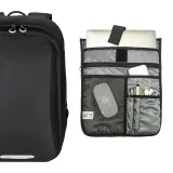 Rucsac impermeabil din poliester pentru laptop (15) cu căptușeală interioară din TPU – cu personalizare logo — fotografia 6