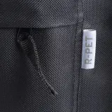 Rucsac din poliester reciclat (R-PET) cu buzunar exterior cu fermoar – cu personalizare logo — fotografia 4