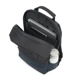 Rucsac anti-furt din poliester reciclat de înaltă densitate 600D Genoa Bpack – cu personalizare logo — fotografia 11