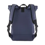 Rucsac pentru laptop din poliester reciclat, vopsit cu vopsele ecologice – cu personalizare logo — fotografia 3