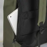 Rucsac pentru laptop din PU moale, rezistent la apă – cu personalizare logo — fotografia 5