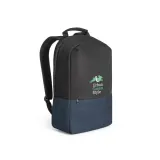 Rucsac anti-furt din poliester reciclat de înaltă densitate 600D Genoa Bpack – cu personalizare logo — fotografia 4