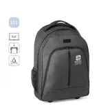 Rucsac troler pentru laptop 15.6'' din poliester 600D Eindhoven – cu personalizare logo — fotografia 5