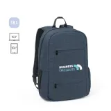 Rucsac pentru laptop din poliester reciclat 300D Business – cu personalizare logo — fotografia 6