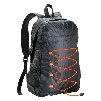Rucsac retractabil din poliester RIPSTOP 210D, cu 4 buzunare, dintre care două buzunare laterale din plasă – cu personalizare logo