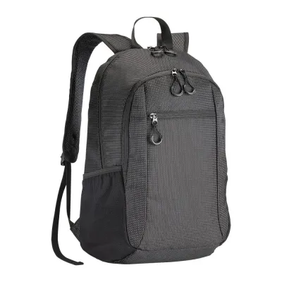 Rucsac din nailon Dobby pentru laptop, cu 3 buzunare – cu personalizare logo