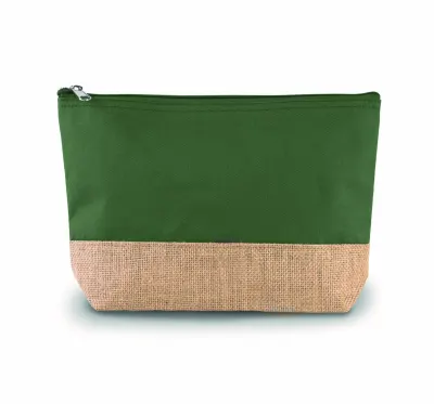 Canvas & jute pouch