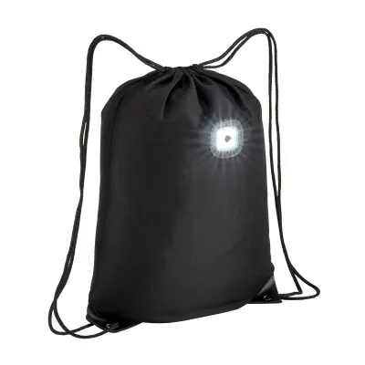 Rucsac din poliester 300D, cu lampă LED COB și colțuri întărite. – cu personalizare logo