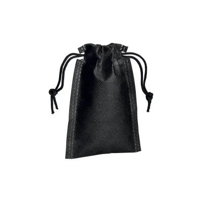 Pungă nețesută de 80 g/m², cu șnururi, 10 x 14 cm – cu personalizare logo