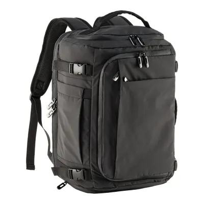 Rucsac/valiză de călătorie de dimensiuni de cabină, cu compartiment pentru laptop (15), din poliester – cu personalizare logo