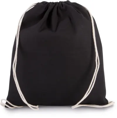 Organic cotton small drawstring bag