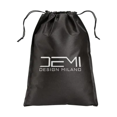 Pungă din material nețesut de 80 g/m², cu șnururi, 50 x 75 cm din non-woven (nețesut) – cu personalizare logo