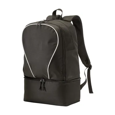Rucsac sport din poliester 600D, cu un compartiment principal spațios și un compartiment căptușit pentru încălțăminte. – cu personalizare logo