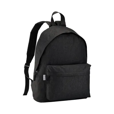 Rucsac Melange R-PET cu 2 buzunare (din R-PET reciclat) – cu personalizare logo