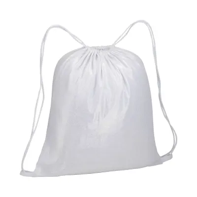 Rucsac strălucitor din policoton, 150 g/m², 37 x 42 cm – cu personalizare logo