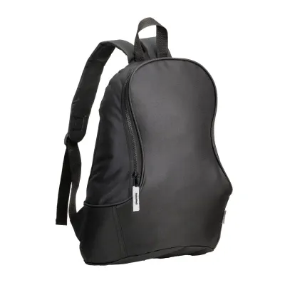 Rucsac din poliester reciclat R-PET, cu bretele căptușite și reglabile – cu personalizare logo