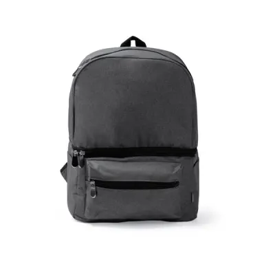 Rucsac Soloy din RPET 300D cu fermoar – cu personalizare logo