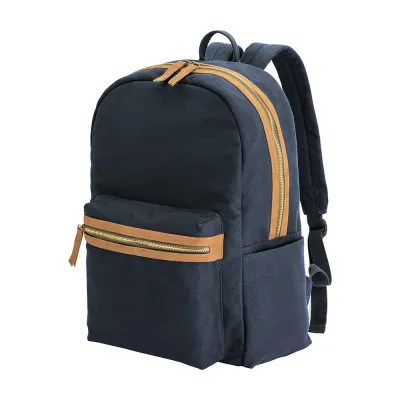 Rucsac din pânză reciclată, cu compartiment căptușit pentru notebook – cu personalizare logo
