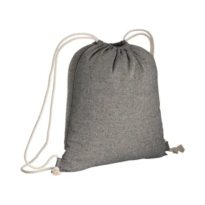 RucSăculeț din bumbac reciclat, cu șnur, de 150 g/m²