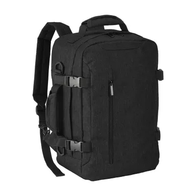Rucsac de călătorie de dimensiuni de cabină, cu compartiment pentru laptop (15), din poliester melanj 900D – cu personalizare logo