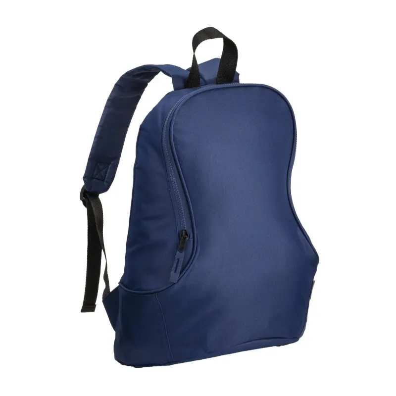 Rucsac din poliester reciclat R-PET, cu bretele căptușite și reglabile – cu personalizare logo