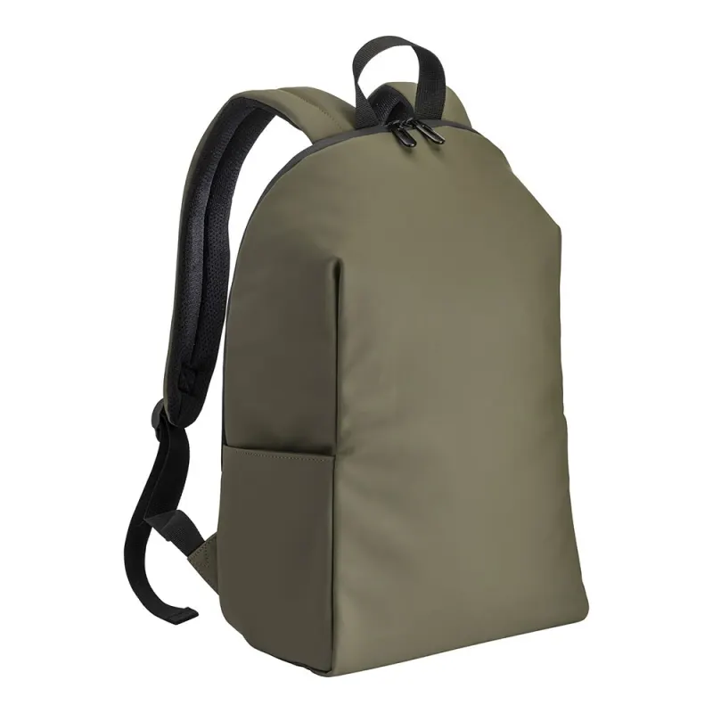 Rucsac pentru laptop din PU moale, rezistent la apă – cu personalizare logo