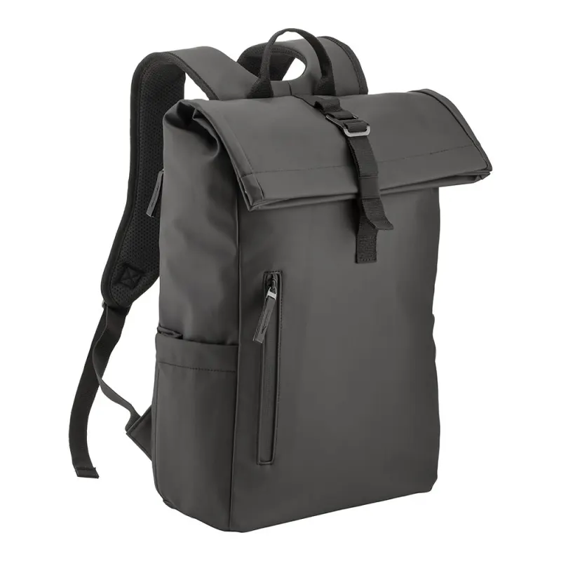 Rucsac din PU moale, rezistent la apă (15") – cu personalizare logo