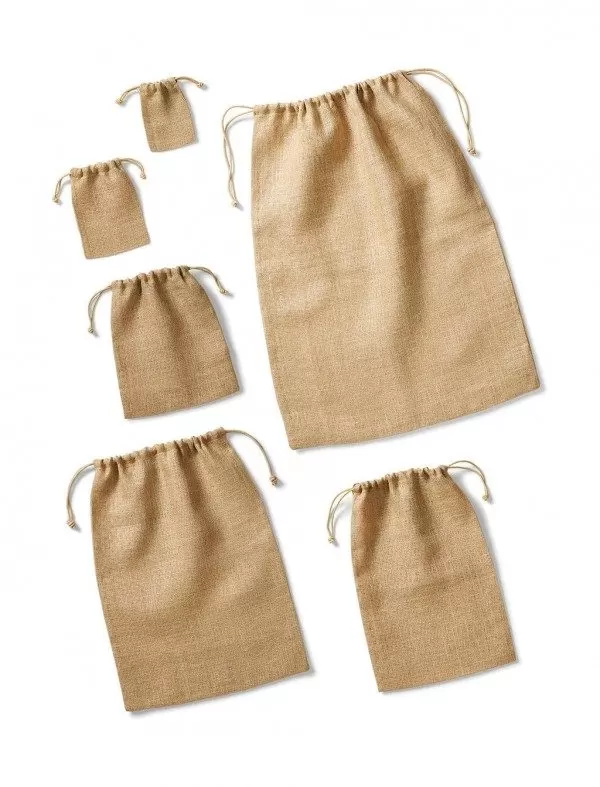 Săculeț din iuta - Jute Stuff Bag